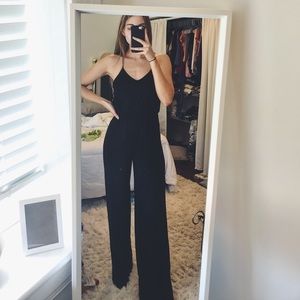 Black jumpsuit
